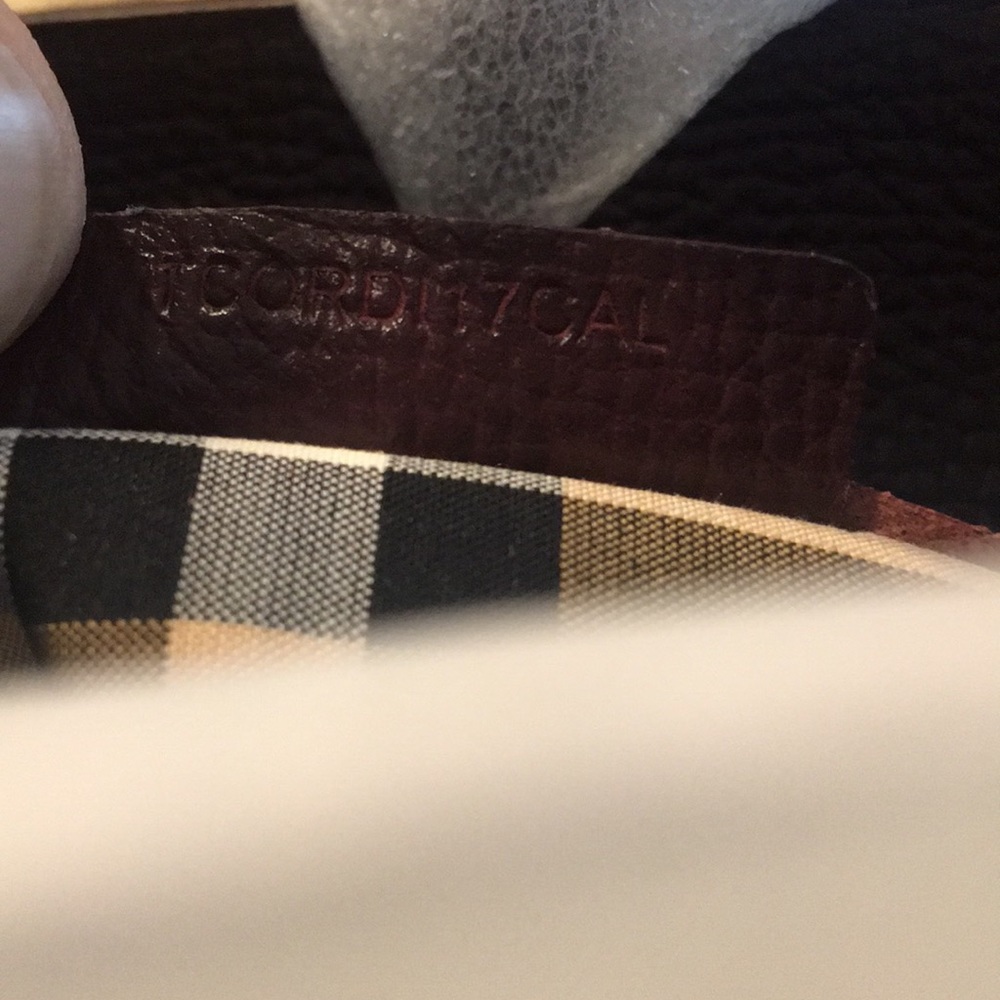 Sold on ♏️ NWT Burberry Mahogany Banner - Picture 3 of 8